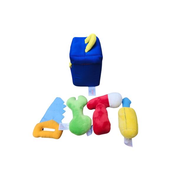 Baby GUND My First Tool Set Baby Kids Plush Play Set, Sensory Toys Rattle - Picture 7 of 9